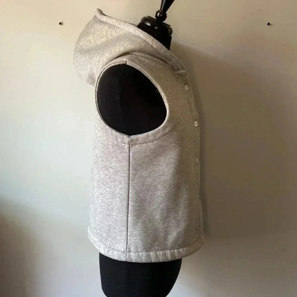 Zaful | Hooded  Vest - Picture 2 of 5